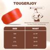 Genuine Leather Weight Lifting Belt for Men Double Prong Power Belt Heavy Duty - Strong, Stabilizing Back Support for Deadlifts, Squats Powerlifting view 2