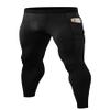 Queerier Mens Compression Pants Cool Dry Workout Leggings Athletic Sports Base Layer Bottoms Running Tights view 1