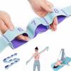 Stretch Straps, Elastic Stretching Strap with Adjustable 11 Loops, Fitness Leg Stretch Band Equipment Flexibility Trainer Resistance Stretch Assist Belt, for Physical Therapy, Pilates, Yoga, Ballet view 3