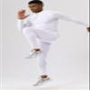 Queerier Mens Compression Pants Cool Dry Workout Leggings Athletic Sports Base Layer Bottoms Running Tights view 3