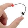 5PCS Ice Fishing Rod Top Tip, Portable Mini Winter Ice Fishing Rod Red Ball Spring Tips for Outdoor Equipment(S) view 4