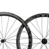 700c Road Bike Carbon Wheelset 50mm Carbon Wheels UD X Weave AERO Rim Brake Surface view 2