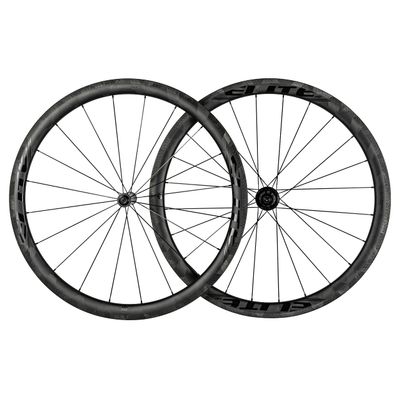 700c Road Bike Carbon Wheelset 40mm Carbon Wheels UD X Weave AERO Rim Brake Surface
