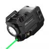 CRONHAWK 500 Lumens Tactical Weapon Flashlights Laser Sight - Rail-Mounted Light and Green Laser Light Combo for Pistol with Picatinny Rail and GL Rails - Magnetic Charging Port view 1