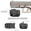 CRONHAWK 500 Lumens Tactical Weapon Flashlights Laser Sight - Rail-Mounted Light and Green Laser Light Combo for Pistol with Picatinny Rail and GL Rails - Magnetic Charging Port view 4