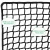 IUZEAI 10x25ft High Impact Golf Practice Net, Heavy Duty Nylon Netting Material view 4
