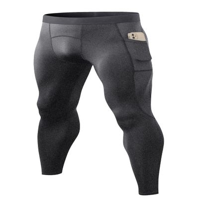 Queerier Mens Compression Pants Cool Dry Workout Leggings Athletic Sports Base Layer Bottoms Running Tights