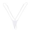 WinChang Women's Sexy G String Sling Shot Mini Monokini Thong Bikini Underwear Swimsuits Swimwear White One Size view 2