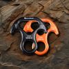 S.E.PEAK 30kN Rescue Figure 8 Descender with Bent-Ear, Rappelling Gear Downhill Equipment Belay Device for Rock Climbing/Aluminum Alloy, Black view 4