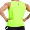 EZRUN Men's Tank Tops Quick Dry Workout Swim Beach Shirts Sleeveless Shirts for Bodybuilding Gym Fitness Training Neon Green view 3
