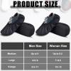 SATINIOR 4 Pcs Black Bowling Shoe Covers XL Non-Slip Bowling Shoe Covers Protector Accessories Modern Sports Supplies for Men Women Adult(XL) view 3