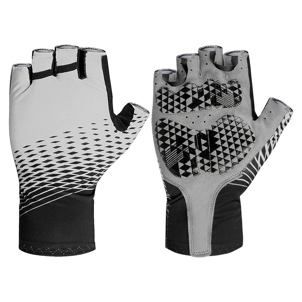 Anti Slip Cycling Gloves Outdoor Sports Gloves UV Protection Breathable Gloves for Gym Training Running Driving Cycling Hiking Yoga Exercise