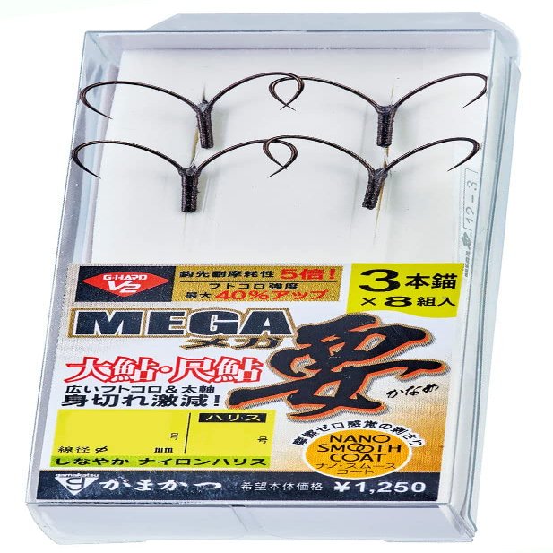 Gamakatsu G-HARD V2 Mega Necessary (Nano Smooth Coat), 3 Anchor 12-3