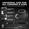 FIGHTR Ankle Strap (Padded) - for Cable Machine - (2 Pieces) Leg Cuffs for Women and Men view 3