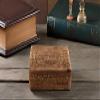 Great Birthday Gifts Handmade Decorative Wooden Jewelry Box Tree Of Life Carving Jewelry Organizer Keepsake Box Treasure Chest Trinket Holder Watch Box Storage Lock Box Housewarming Gift (Brown) view 4