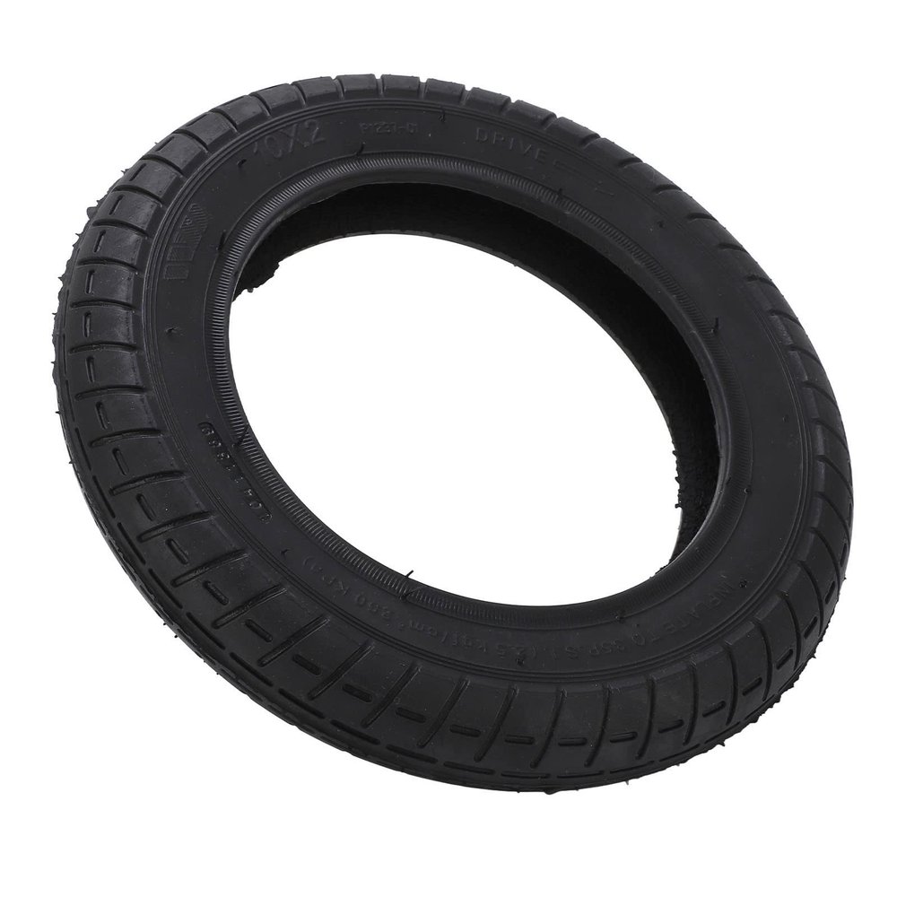 Electric Scooter Outer Tire, 10 Inch Replacement, 10x2.0 Explosion-Proof Inflatable, Compatible with M365, for Electric Scooter Users, City Commuters, Students, and Casual Riders