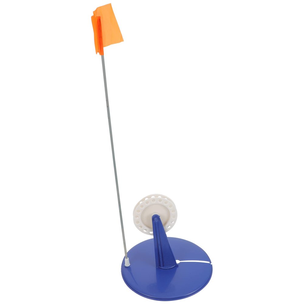 LIOOBO Ice Fishing Tackle: Tip-up Flag Easy to Use Portable Ice Fishing Accessory