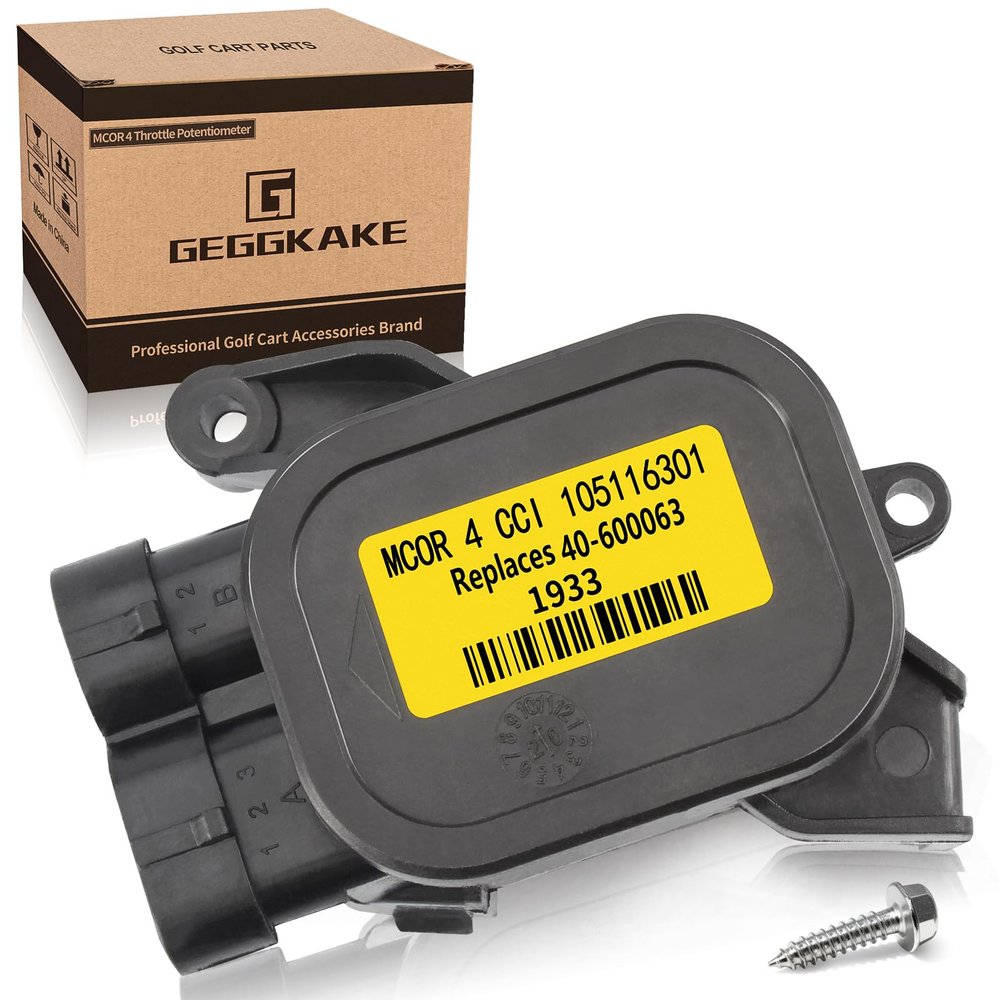 Geggkake MCOR 4 for Club Car Precedent & DS/Carryall 2012-up,Throttle Potentiometer Accelerator, OEM# 105116301