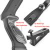 ZSHJGJR 17"/19"/21" ILF Recurve Bow Riser Aluminum CNC Milling Bow Riser Archery American Hunting Bow Handle Right Handed for Archery Bow Hunting Targeting (21 inch, Ghost) view 4