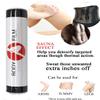 10 Rolls 60 Meters Premium Black Osmotic Plastic Slimming Body Wrap Film Sweat ShaperSauna Wrap Exercise Osmotic Plastic Body Wrap Thermal Sauna Wrap Safely Elevates Temperature view 4