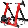 SMSOM Bike Trainer Stand, Indoor Bike Trainer, Indoor Bicycle Magnetic Trainer Stand 6 Levels Magnetic Resistances with Quick Release Skewer (Color : Red) view 1