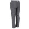 Regatta Childrens/Kids Highton Stretch Zip-Off Walking Pants (14 Years) (Seal Grey) view 3