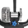 SMSOM Bike Trainer Stand, Indoor Bicycle Training Stand for Mountain & Road Bike, Portable Foldable Cycling Training Stand w/Fluid Flywheel (Black) view 3