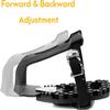 Bike Bicycle Toe Clips Cage ONLY - Compatible with Peloton Bike & Bike+ Pedals Adapters - Convert Look Delta Pedals to Dual Function Pedals - Ride with Sneakers view 4
