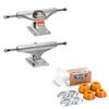 Independent Skateboard Trucks and Bushings Kit 129 Stage 11 Std + Conical Medium 90a ORN view 1