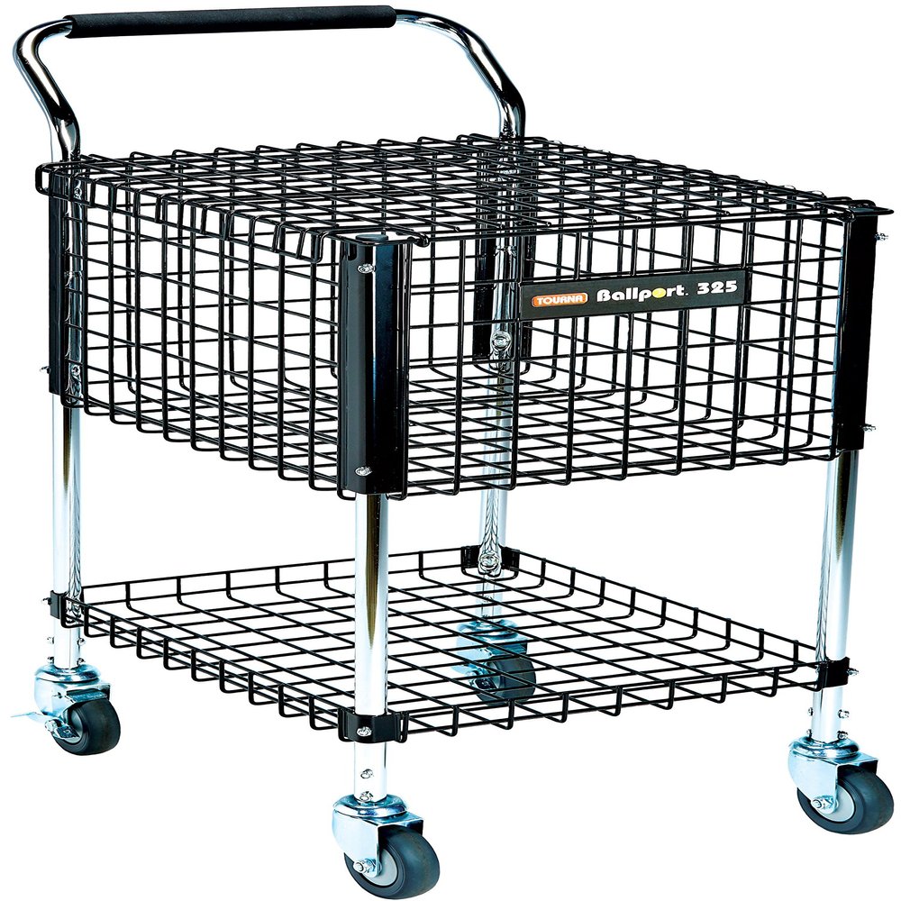 Tourna Ballport 325 Ball Tennis Teaching Cart, Professional Grade Used by Pros