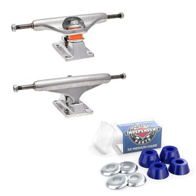 Independent Skateboard Trucks and Bushings Kit 139 Stage 11 Std + Conical Medium Hard 92a