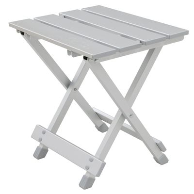 ALPS Mountaineering Sidekick Portable Stool or Side Table  Ultra Lightweight 2 lb Folding Camp Furniture with 200 lb Capacity, Aluminum Frame & Compact Carry-Bag for Camping, Tailgating, RV & Patio