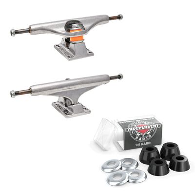 Independent Skateboard Trucks and Bushings Kit 169 Stage 11 Std + Conical Hard 94a BLK