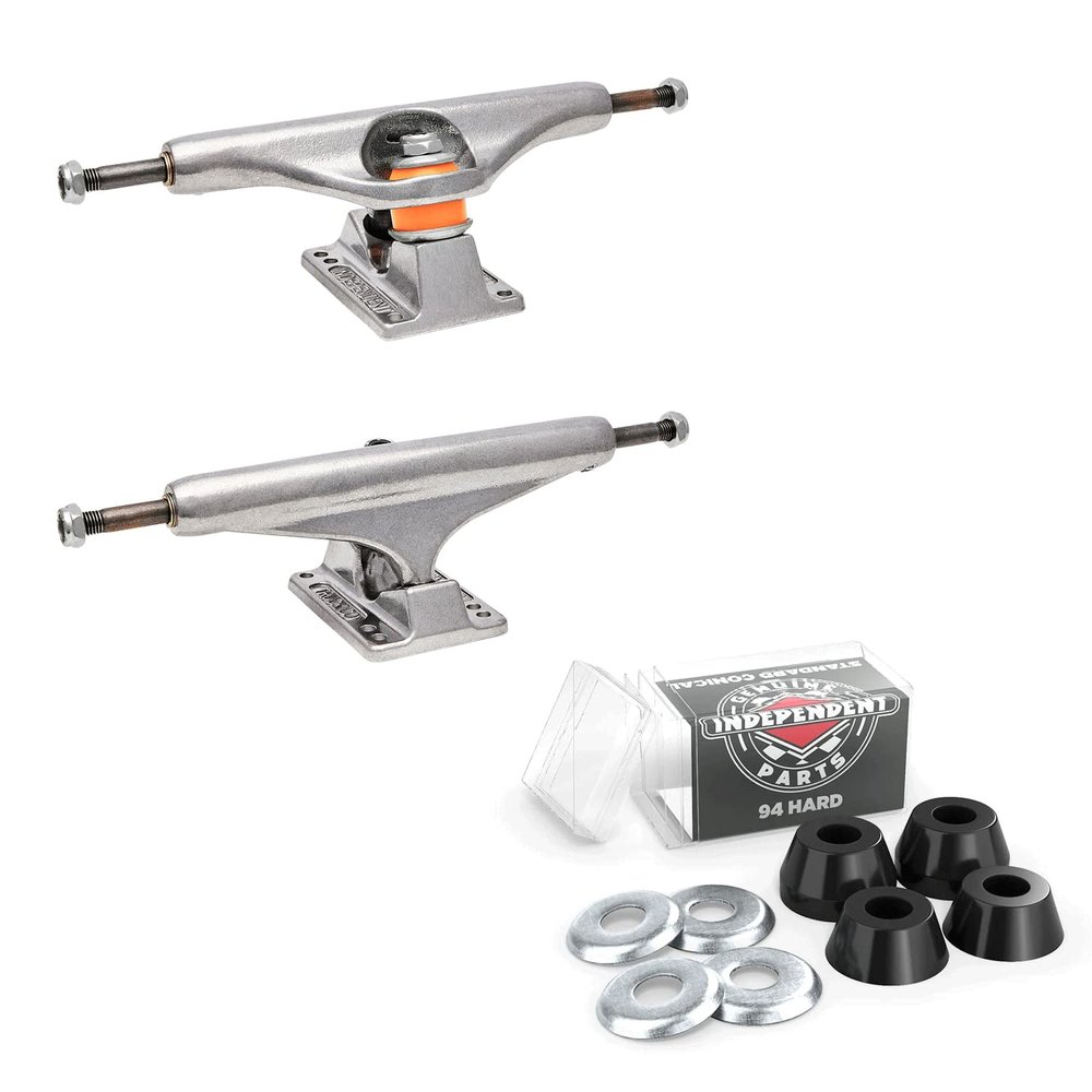 Independent Skateboard Trucks and Bushings Kit 169 Stage 11 Std + Conical Hard 94a BLK
