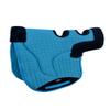 CHALLENGER Horse Contoured Fleece Lined Quilted English Saddle Pad Turquoise 72153TR view 1