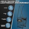 Tourna Ballport 75 Ball Heavy Duty Tennis Hopper Black view 2