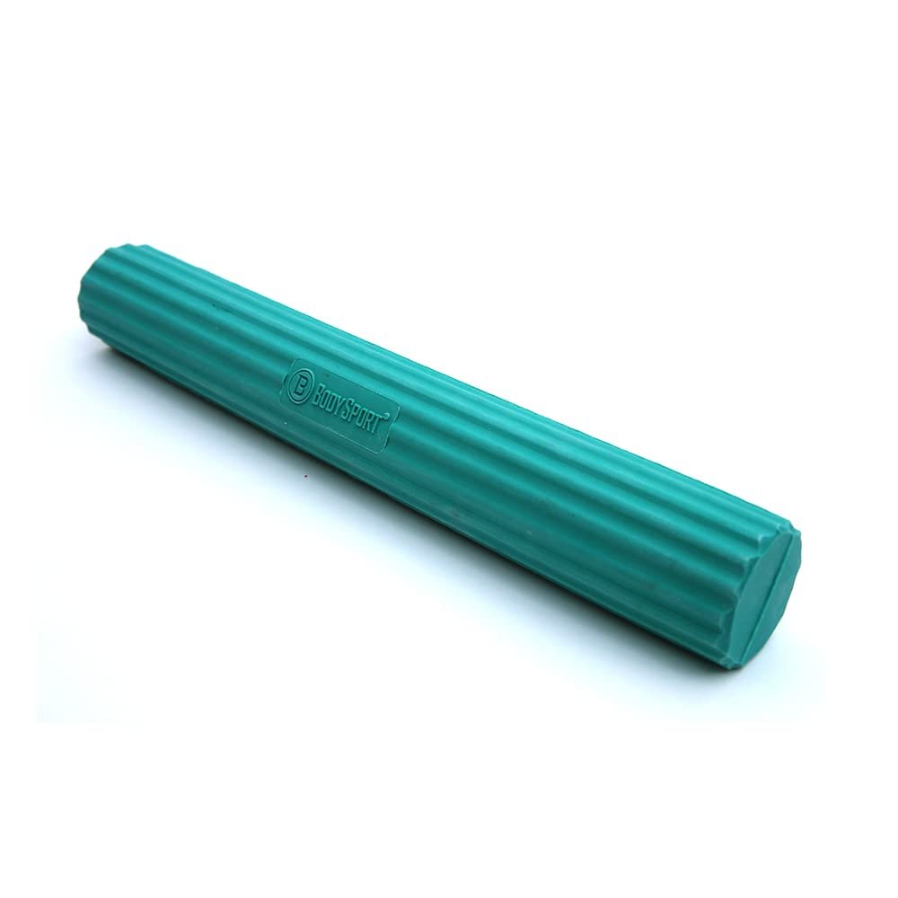 Body Sport Twist & Flex Bar, Green, Medium, 15 lb. Flexible Rehab Equipment for Tennis Elbow, Golfer's Elbow, Arm Injuries, & Tendonitis Resistance Training for Improved Grip & Strength