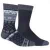 Columbia Men's Medium-Weight Fleece-Lined Thermal Crew Socks (BLUE) view 1