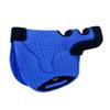 CHALLENGER Horse Contoured Fleece Lined Quilted English Saddle Pad Blue 72153RB view 1