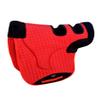 CHALLENGER Horse Contoured Fleece Lined Quilted English Saddle Pad Red 72153RD view 1