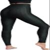 Hy-Impact Peach High-Waisted Leggings for Women, Contour Fit TIK Tok, Butt Lifting & Tummy Tucking Pants for Home, Yoga, Gym & Exercise - Black (XL) view 1