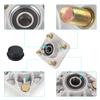 10L0L Golf Cart Front Wheel Hub Assembly 2 PCS for Club Car DS & Precedent 2003-up OEM# 102357701 with Hub Bearing/Oil Seal/Dust Cover view 3