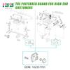 10L0L Golf Cart Front Wheel Hub Assembly 2 PCS for Club Car DS & Precedent 2003-up OEM# 102357701 with Hub Bearing/Oil Seal/Dust Cover view 4