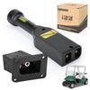 10L0L Golf Cart 36V PowerWise Charger Plug and Receptacle,with Handle,for 1996-Up EZGO TXT Medalist PDS DCS OEM# 73345G01 73051G02 73063-G01 73051G29 view 1