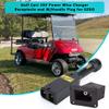 10L0L Golf Cart 36V PowerWise Charger Plug and Receptacle,with Handle,for 1996-Up EZGO TXT Medalist PDS DCS OEM# 73345G01 73051G02 73063-G01 73051G29 view 4