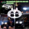 10L0L Golf Cart Halogen Headlight Bulb 37W 12V Light Bulb 886 for Club Car DS 1999-up & Precedent 2004-up, EZGO 1994-up Super Bright 2 PCS OEM# 101988101 74004-G01 view 2