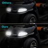 10L0L Golf Cart Halogen Headlight Bulb 37W 12V Light Bulb 886 for Club Car DS 1999-up & Precedent 2004-up, EZGO 1994-up Super Bright 2 PCS OEM# 101988101 74004-G01 view 4