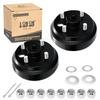 10L0L Golf Cart Brake Drum Hub Assembly 2 Pack for 1982-up EZGO TXT PDS (Electric),1982-1993 2-Cycle Gas Vehicles,Replacement OEM# 19186G1P 19186G1 view 1