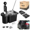 10L0L Golf Cart Ball Washer and Golf Club Cleaner Kit - with Universal Bracket-Removable for Yamaha EZGO TXT RXV & Club Car DS Precedent view 1