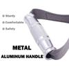 J Bryant Fitness Metal Gym Handles for Cable Machine Attachment Heavy Duty Aluminum Alloy Handle Grips Durable Workout Handles for Resistance Bands Pulley LAT Pulldown System view 4